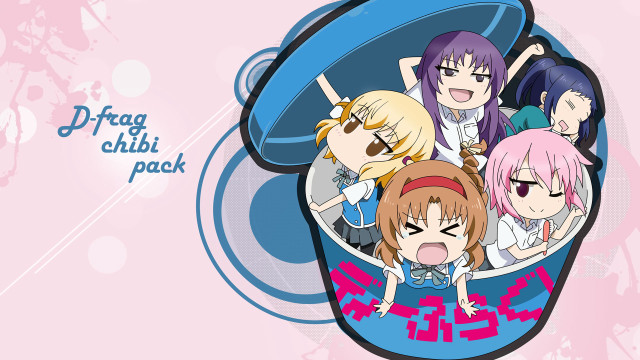 Anime characters blue case pink free wallpaper - medium preview image