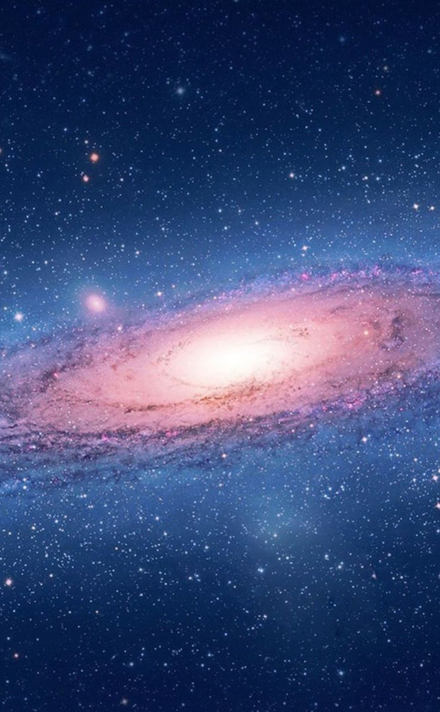 Galaxy starry sky space art free wallpaper - medium preview image