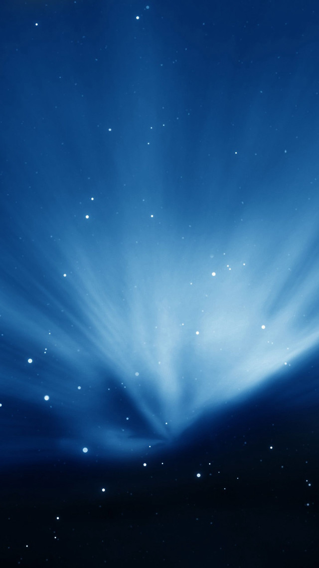 Blue sky stars clouds black free wallpaper - medium preview image