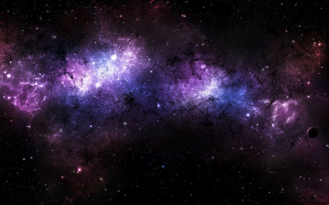 Space scene star field distant free wallpaper - medium preview image