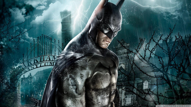 Batman man city lightning bridge free wallpaper - medium preview image
