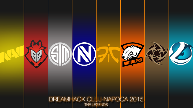 Dreamhack columbus 2013 logos wall free wallpaper - medium preview image
