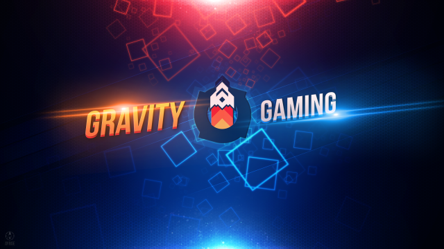 Rocket ship gravity gaming logo free wallpaper - medium preview image