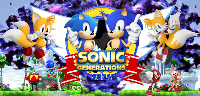 Sonic generations cartoon characters trees free wallpaper - medium preview image
