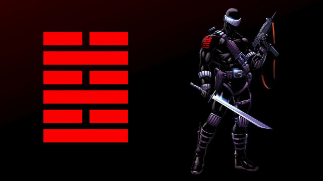 Man sword knife stylized image free wallpaper - medium preview image