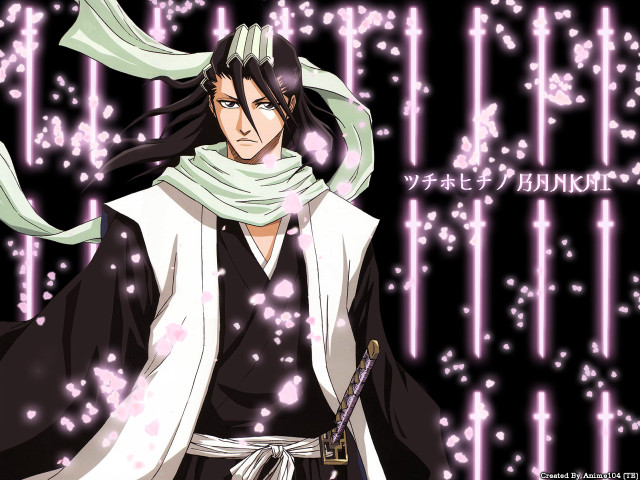 Man sword purple pink lights free wallpaper - medium preview image