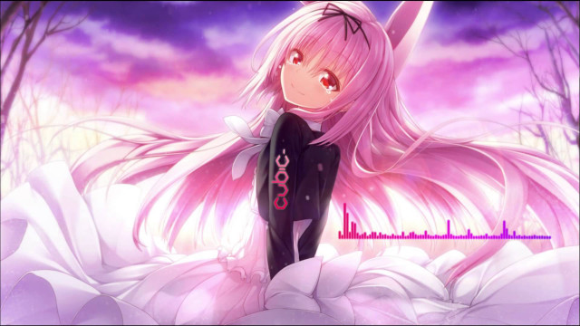 Girl pink hair black bodysuit free wallpaper - medium preview image