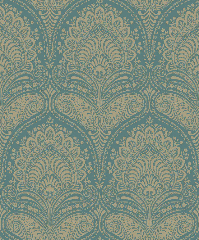 Blue beige leaves flowers lightgreen free wallpaper - medium preview image
