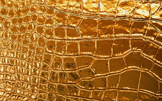 Gold crocodile skin texture close free wallpaper - medium preview image