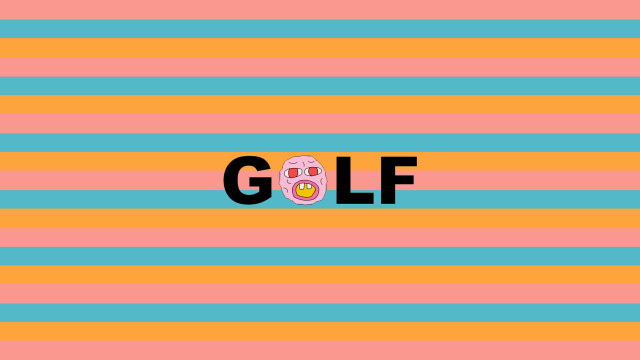 Golf ball face striped background free wallpaper - medium preview image