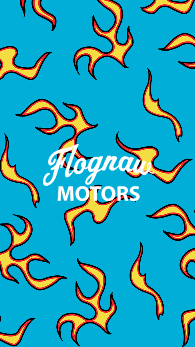 Blue background flames kognwa motors free wallpaper - medium preview image