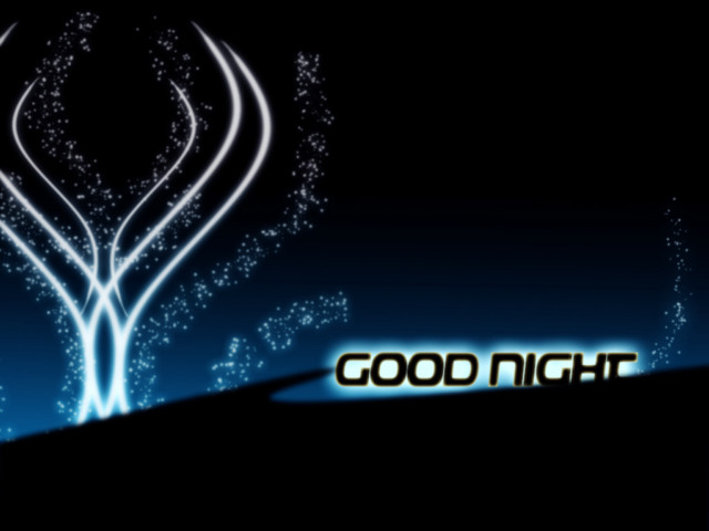 Blue black background tree good free wallpaper - medium preview image