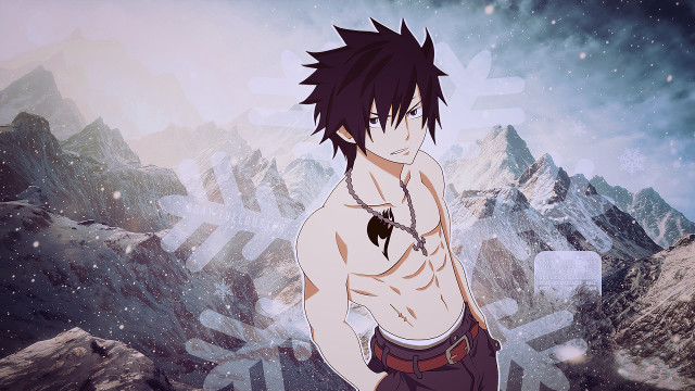 Man necklace mountain range snow free wallpaper - medium preview image