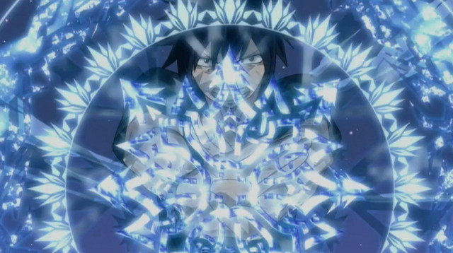 Blue jacket man snowflake starry free wallpaper - medium preview image