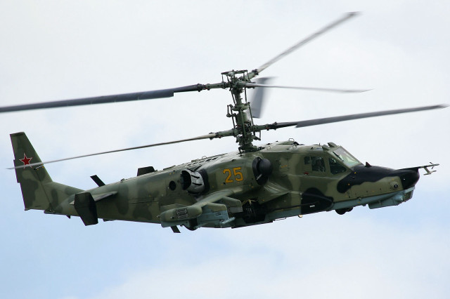 Military helicopter cloudy sky propellers #3 free wallpaper - medium preview image