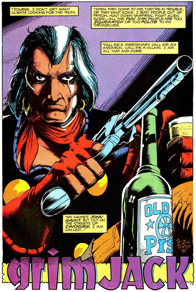 Woman gun wine comic book free wallpaper - medium preview image