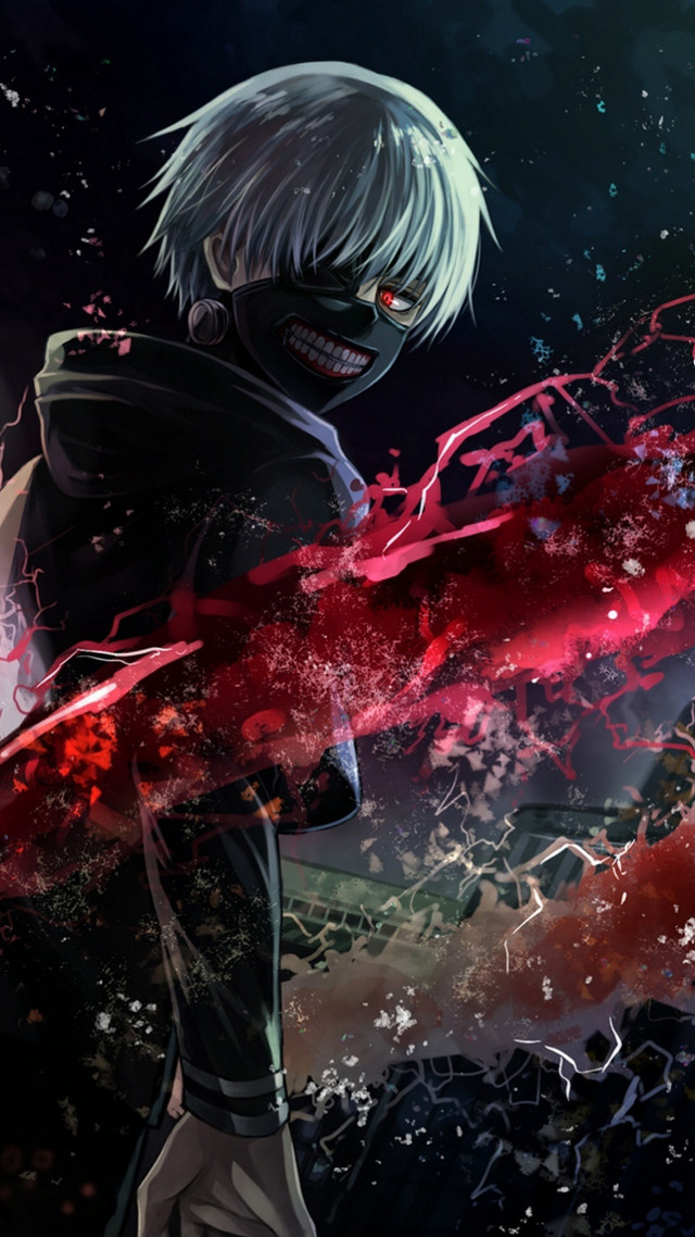 Man sword red light behind free wallpaper - medium preview image