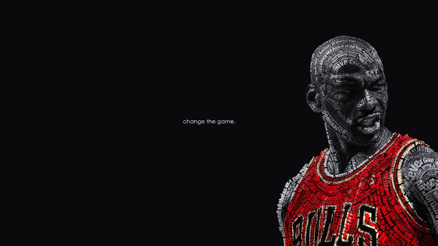 Man red jersey black background free wallpaper - medium preview image