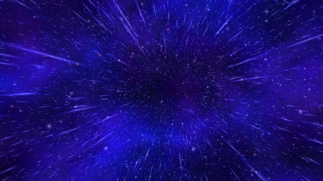 Blue star field white stars free wallpaper - medium preview image