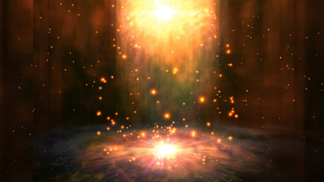 Bright light dark star beam free wallpaper - medium preview image