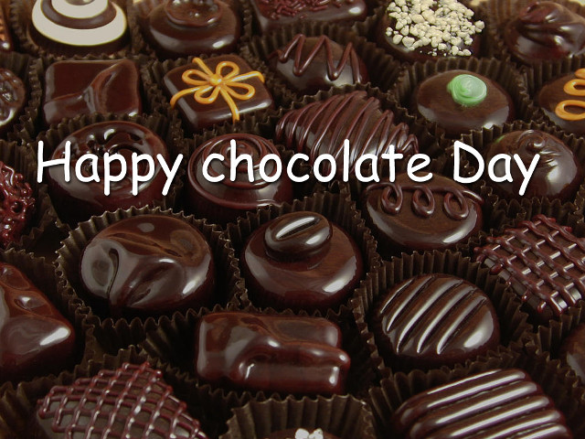 Happy chocolates box food focus free wallpaper - medium preview image