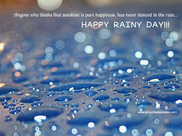 Blue raindrop quote raindrops image free wallpaper - medium preview image