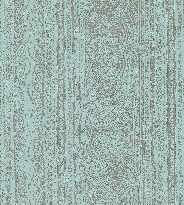 Blue brown wallpaper paisley stripe free wallpaper - medium preview image