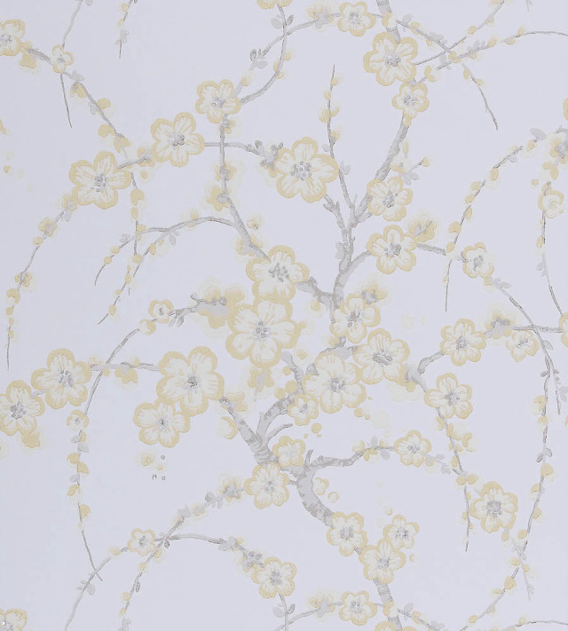 White yellow flower wallpaper pattern free wallpaper - medium preview image