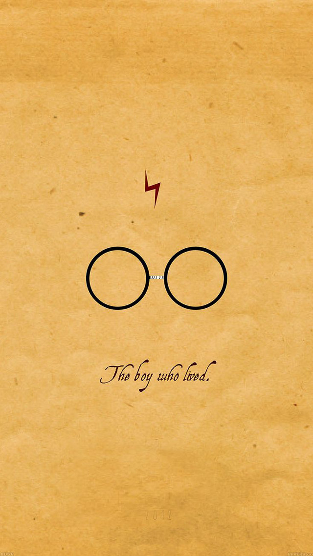Harry potter poster quote glasses free wallpaper - medium preview image