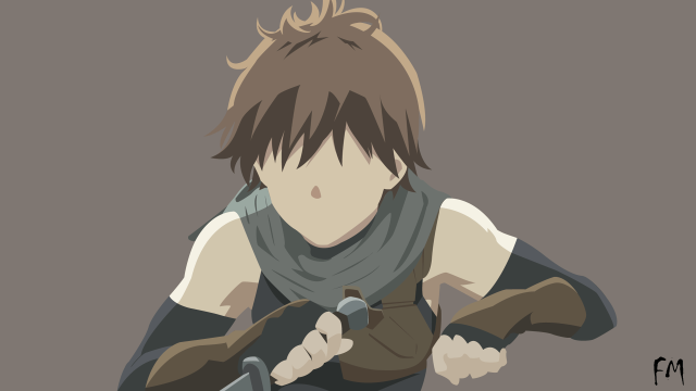 Man scarf knife fork gray free wallpaper - medium preview image