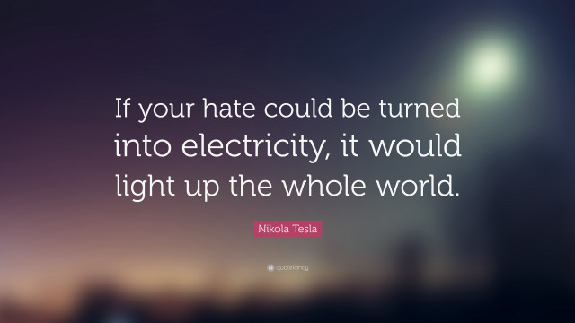 Nikola tesla electricity world quote free wallpaper - medium preview image