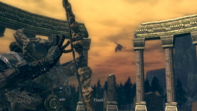 Armor pillar cityscape sunset twilight free wallpaper - medium preview image