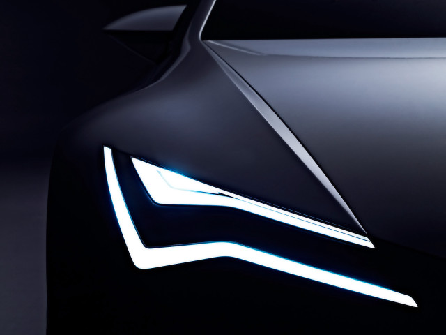 Car brightlight darkroom blackbackground whitelight free wallpaper - medium preview image