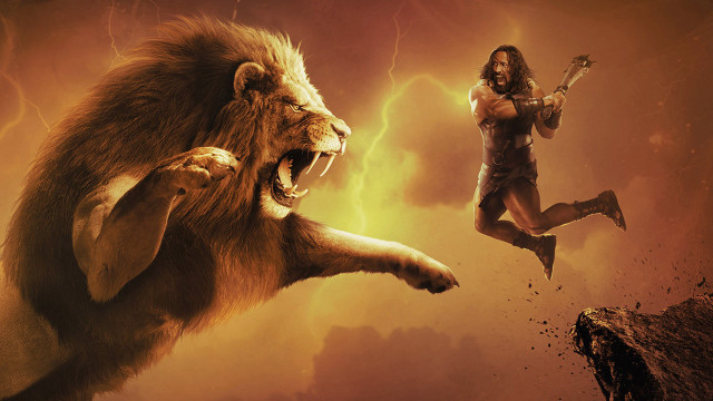 Woman attacking lion sword wonderworld free wallpaper - medium preview image