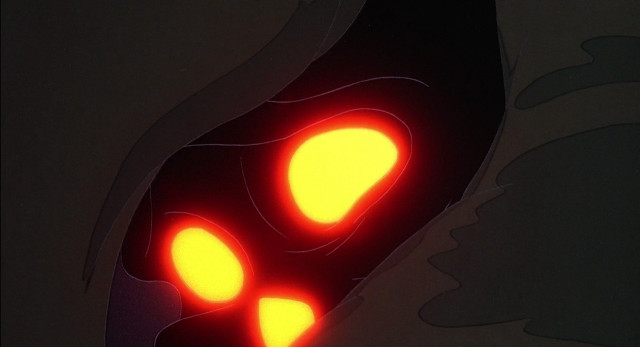 Red light glowing eyes furry free wallpaper - medium preview image