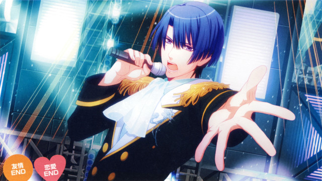 Anime character microphone room window free wallpaper - medium preview image