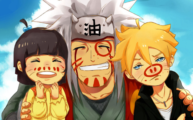 Painted faces group sky clouds free wallpaper - medium preview image