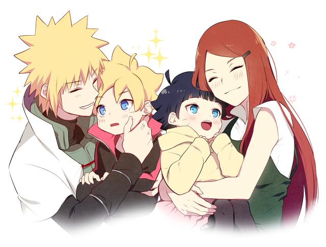 Red hair blue eyes hugging free wallpaper - medium preview image