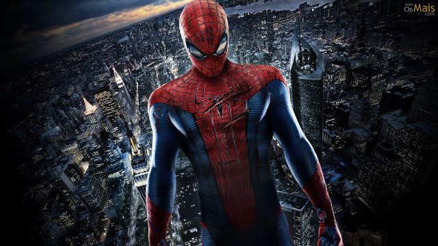 Man spider suit cityscape night #6 free wallpaper - medium preview image