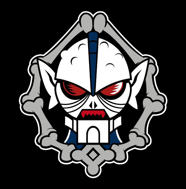 Cartoon character skull crossbones face free wallpaper - medium preview image