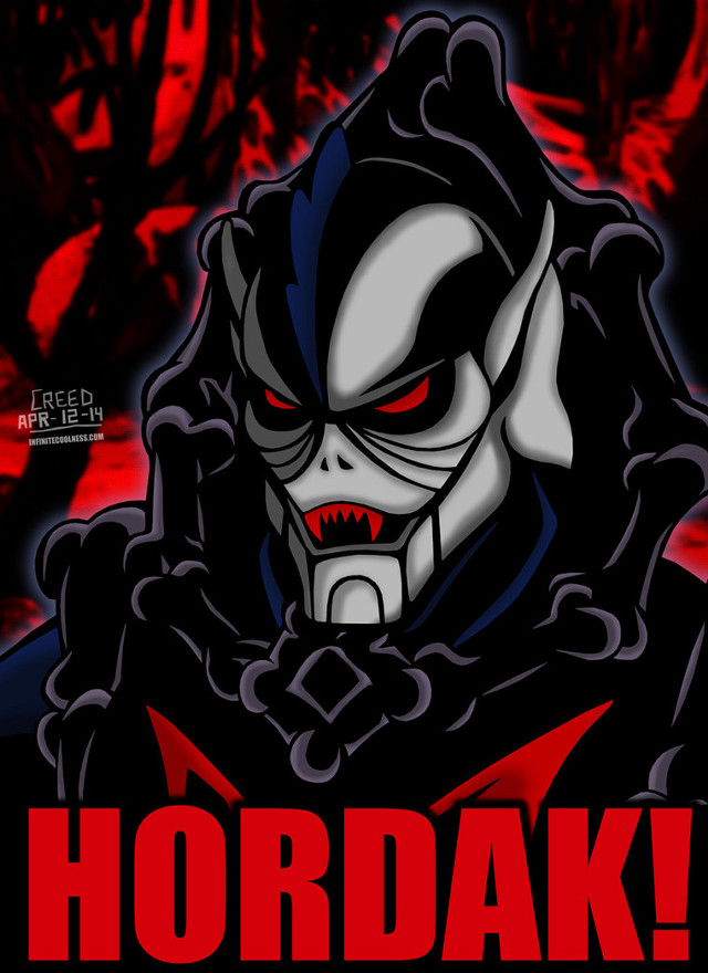 Demonic character red background hordak free wallpaper - medium preview image