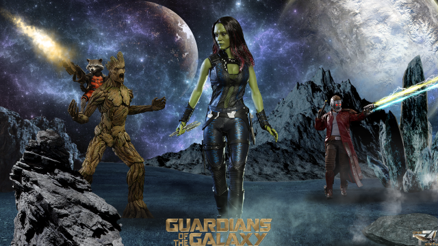 People mountain sky stars planet free wallpaper - medium preview image