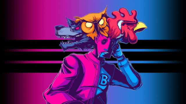 Man dog mask cell phone free wallpaper - medium preview image