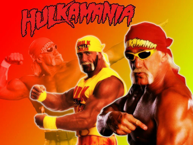 Wrestlers match hulkamama side hulkamama free wallpaper - medium preview image