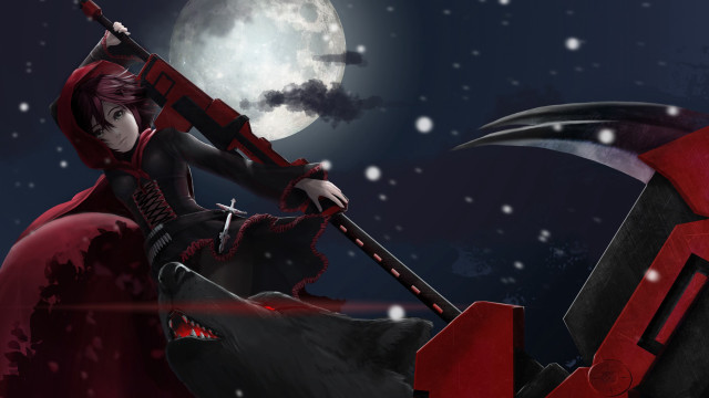 Man red cape axe dog free wallpaper - medium preview image