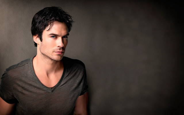 Man dark shirt black background free wallpaper - medium preview image
