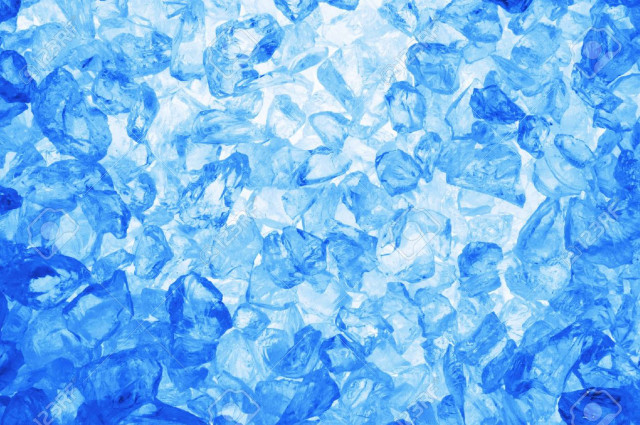 Blue background ice cubes surface free wallpaper - medium preview image