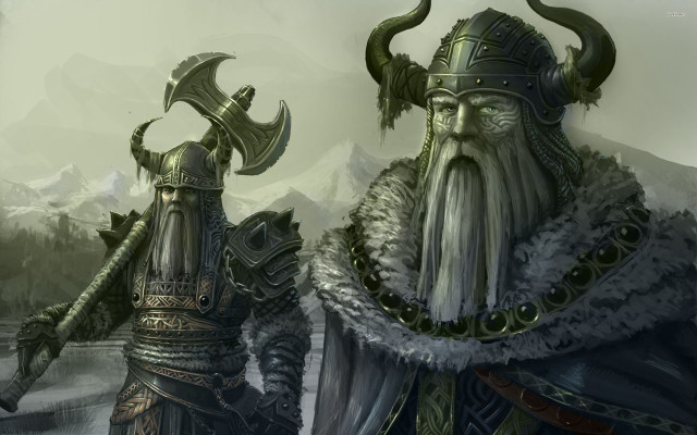 Men armor mountain side background free wallpaper - medium preview image