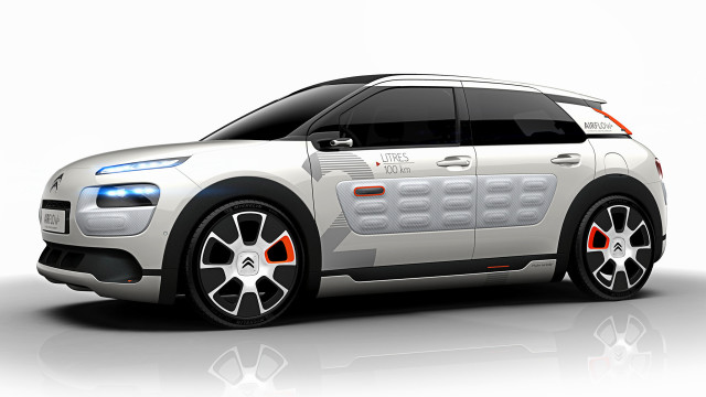 White car red stripe side free wallpaper - medium preview image