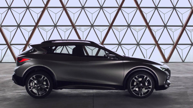 Black car geometric building red free wallpaper - medium preview image
